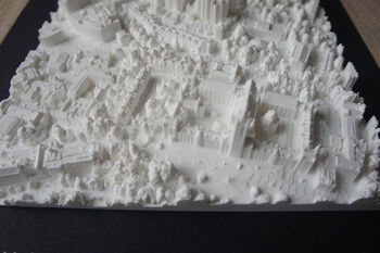 Graduation Gift University Of Glasgow 3D Printed Map, 2 of 9