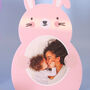Personalised Rabbit Photo Frame Gift For Baby, thumbnail 2 of 3