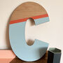 Large Wooden Personalised Printed Letter, thumbnail 12 of 12