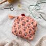 Shanaya Blush Pink Cosmetic Bag, thumbnail 1 of 3