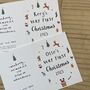 Personalised Baby's Very 1st Christmas Card, thumbnail 8 of 9