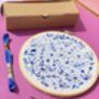 Inky Blue Embroidery Kit, thumbnail 4 of 4