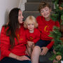 Personalised Initial Children's Christmas Jumper, thumbnail 4 of 7