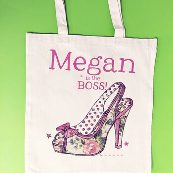Personalised 'Boss' Bag, 5 of 8