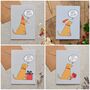 Fox Red Labrador Dog Walking Socks, thumbnail 11 of 12