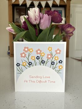 Sending Love At This Difficult Time Card, 2 of 2