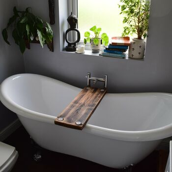 Reclaimed Wooden Bath Board, 5 of 10