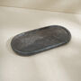 Black Oval Marble Styling Tray, thumbnail 1 of 4