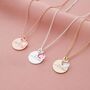 Personalised Esme Initial Birthstone Necklace Gift Set, thumbnail 2 of 12