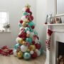 Novelty Candy Cane Balloon Christmas Tree, thumbnail 1 of 3