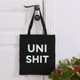Funny University Tote Bag, thumbnail 1 of 3