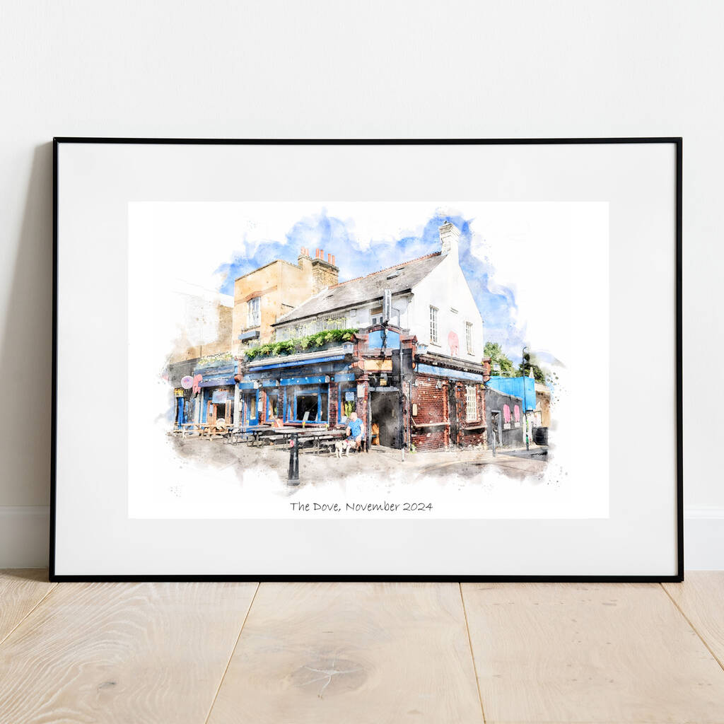 Favourite Pub Custom Print, 1 of 12