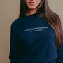 Personalised Coordinates Embroidered Sweatshirt, thumbnail 4 of 7