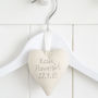 Personalised Hanging Heart Christening Gift, thumbnail 9 of 12