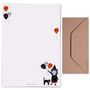 A4 Letter Writing Paper With Halloween Witch, thumbnail 5 of 6