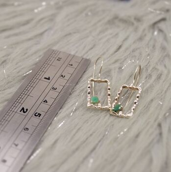 Emerald Silver Earrings, 12 of 12