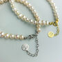 Sterling Silver Pearl Bead Bracelet, thumbnail 3 of 5