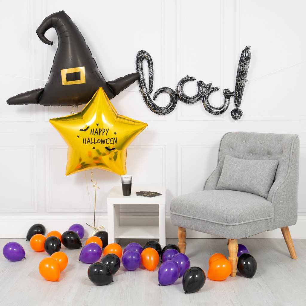 Inflated Bewitching Halloween Party Package By Bubblegum Balloons Notonthehighstreet Com