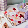 Personalised Checkered 2025/26 Academic Diary, thumbnail 1 of 12