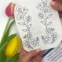 Daisy Embroidery Patches For Clothing/Textile Projects, thumbnail 3 of 9