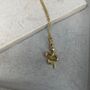 Sterling Silver Gold Plated Snake Necklace, thumbnail 10 of 10