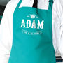 Personalised 'King Of The Kitchen' Apron, thumbnail 1 of 9