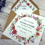 Floral Bloom Wedding Stationery, thumbnail 10 of 12