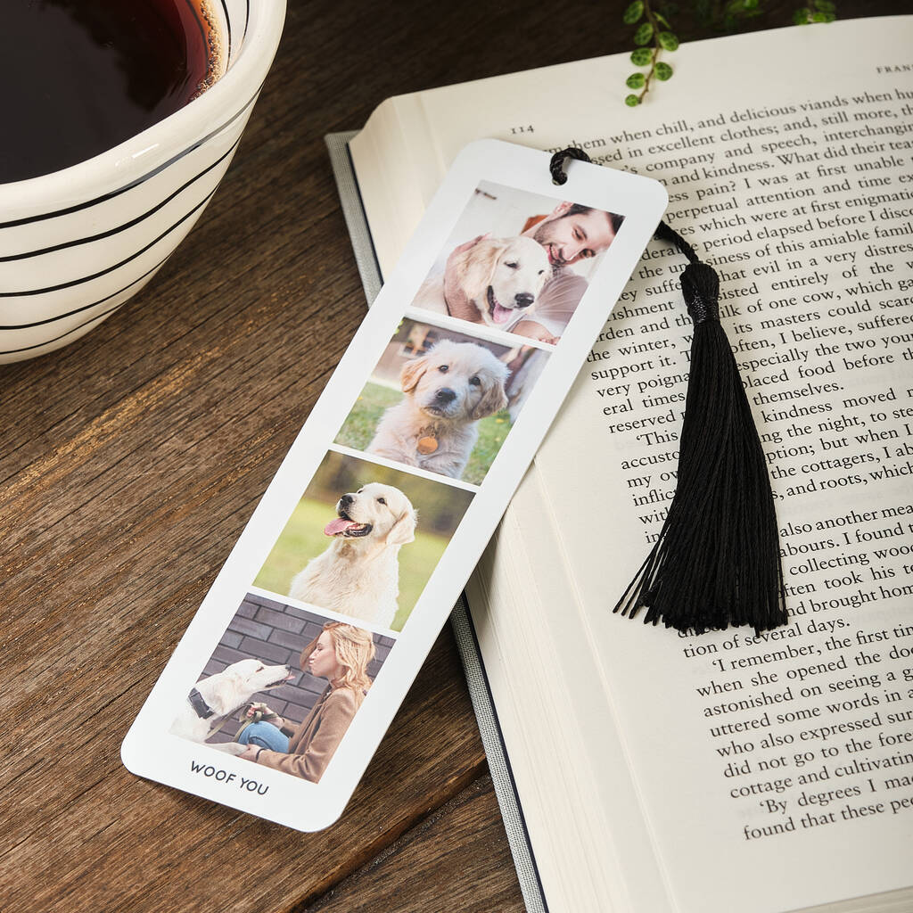 Personalised Pet Photo Booth Metal Bookmark, 1 of 3