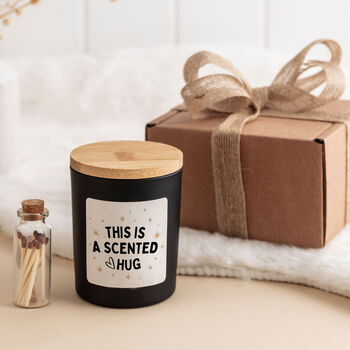 Scented Hug Candle Gift For Friend, Mum, Sister, 2 of 6