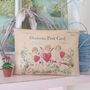 Valentine's Fabric Lavender Bag Gift For Her, Cherub Keepsake Love Token, thumbnail 2 of 12