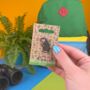 Percy The Park Keeper Mole Character Pin Badge, thumbnail 1 of 2