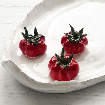 Gifts For Cooks: Ceramic Cherry Tomatoes Tapas Dish, 8 of 10