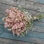 Wedding Dried Flower Bouquet Boho Pink Cloud, thumbnail 1 of 3