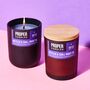 Netflix And Chill Chocolate + Truffle Scented Soy Wax Candle, thumbnail 1 of 9