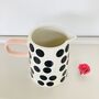 Hand Painted Large Spotty Jug, thumbnail 4 of 7