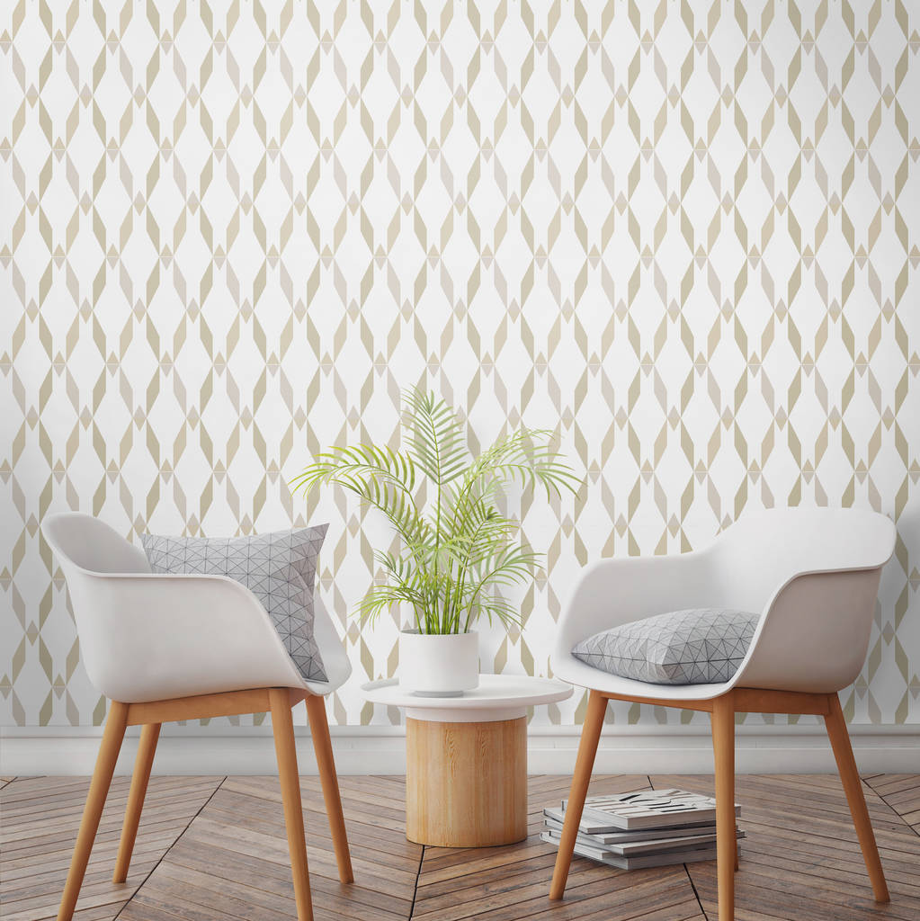 trellis designer geometric wallpaper by surface house