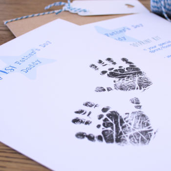 Happy First Father's Day Inkless Print Kit, 5 of 6