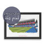 Personalised Crystal Palace Stadium Print, thumbnail 1 of 9