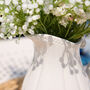 Personalised Littondale Ivory Ceramic Jug Vase, thumbnail 4 of 11