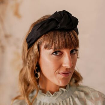 Knotted Silk Headband 'Beatrix' In Many Colours, 2 of 12
