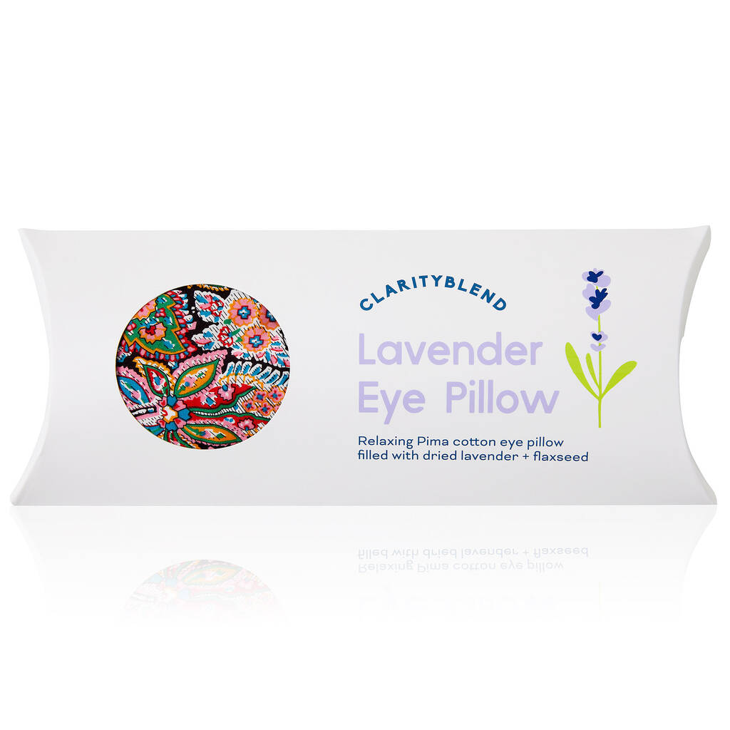 Lavender Eye Pillow For Yoga And Relaxation, 1 of 4