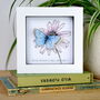 Personalised Butterfly And Flower Artwork, thumbnail 10 of 10