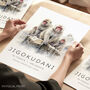 Japan Snow Monkey Travel Wall Print, thumbnail 1 of 7