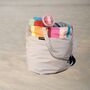 Bright Shoulder Beach Shopping Bag In 100% Cotton, thumbnail 7 of 10