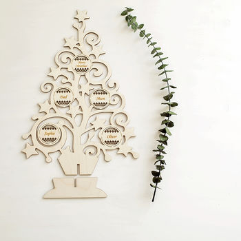 Personalised Family Christmas Tree, 3 of 3