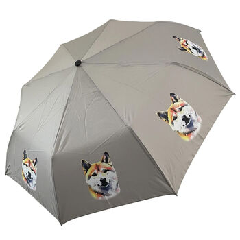 Shiba Inu Dog Print Umbrella, 4 of 4