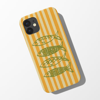Sardines Phone Case Durable iPhone Samsung Mobile Cover, 4 of 5