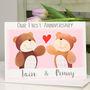 Personalised Bear First Anniversary Card, thumbnail 5 of 10