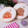 Gingerbread House Cross Stitch Kit, thumbnail 3 of 4