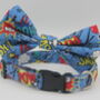 Comic Book Action Dog Bow Tie, thumbnail 7 of 7